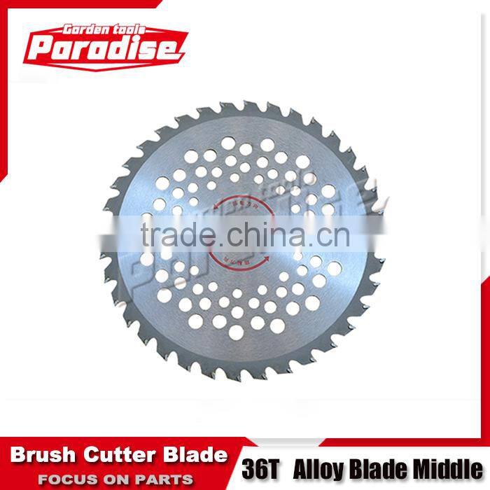 Hot Sell Grass Cutter Spare Parts Alloy 36T Blade