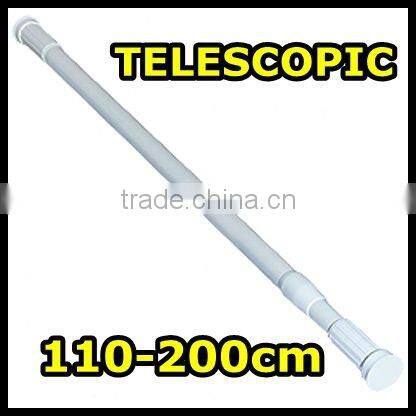 Extension shower curtain rod