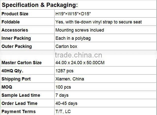 #86501 Foldable Boat Seat