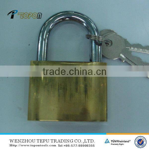 solid brass padlock with good quality