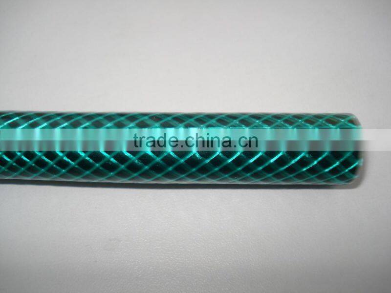 green colour pvc braided hose pipe