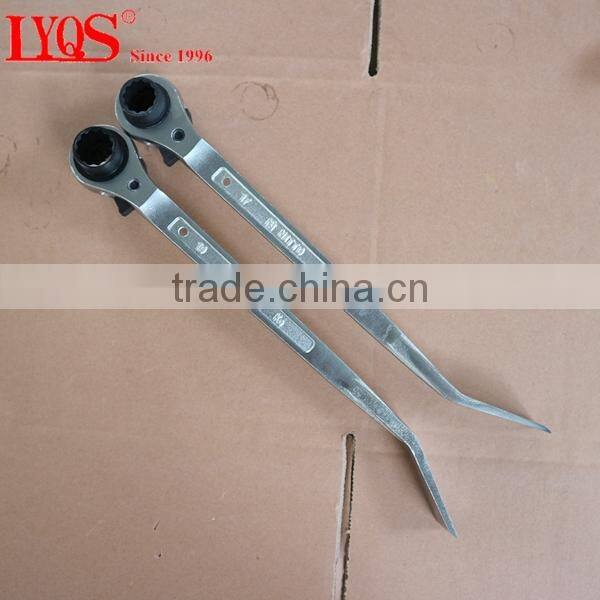 Scaffolding Spanner Reversible Ratchet Podger 17mm/19mm Wrench