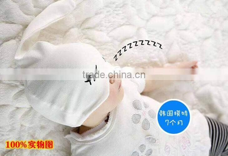 New baby Nightcap cartoon baby Nightcap Autumn And Winter baby Nightcap