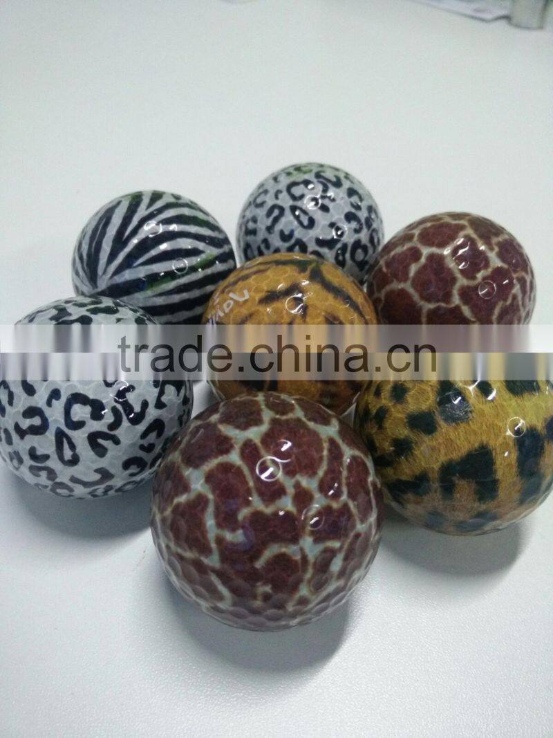 Unique golf ball, logo golf ball