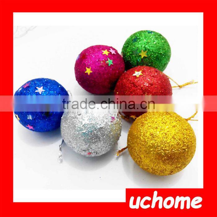 UCHOME Factory Directly Sale ,Decorative Plastic Christmas Ball