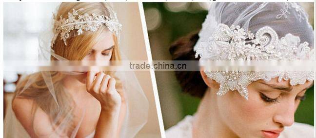 Hand-made rhinestone garment colorful beaded chain WRC-213