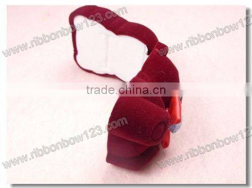 gift decorative bow with a small artificial flower