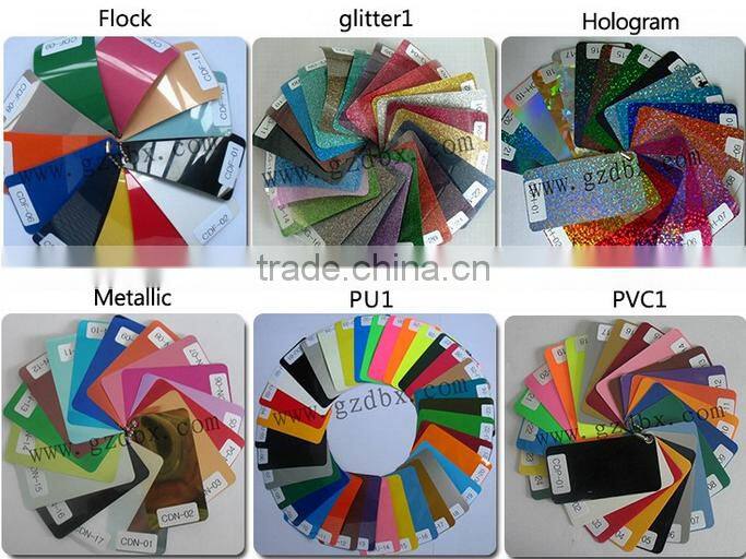 wholesale many color flock heat transfe flex vinyl