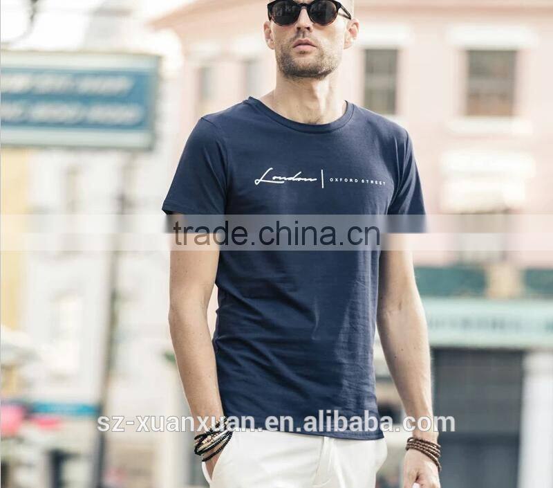 OEM 2016 summer o-neck printing t-shirt for men