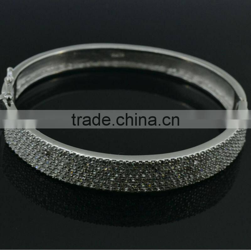 Jewelry 925 silver bangles women factory wholesales