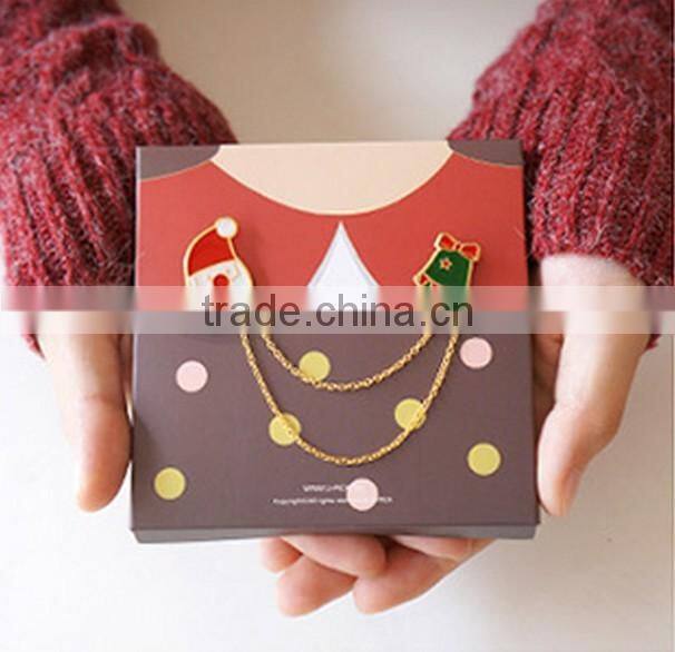 Merry Christmas breastpin for girls holiday gifts decorated christmas Brooches