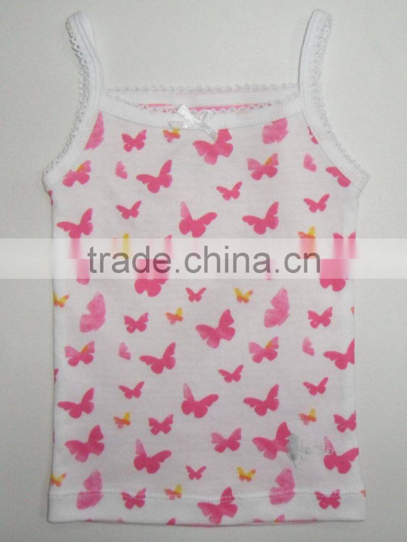 2 years to 14 years Premium Soft Cottons Girls Vests