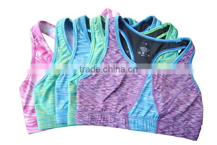 Wholesale Neon Flexible Gym Fitness Top Custom Fitness Wear for Ladies