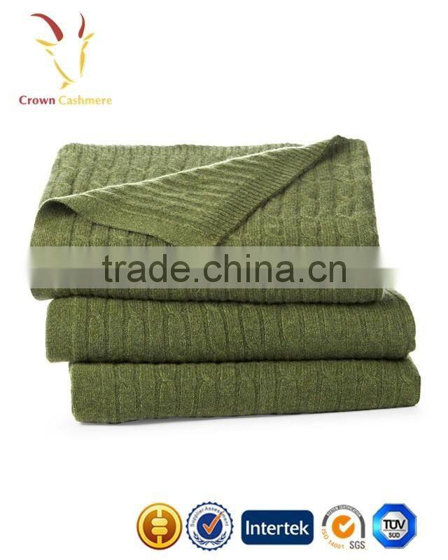 Cable Knit Baby Blanket Wholesale,Merino Wool Baby Blanket cable design