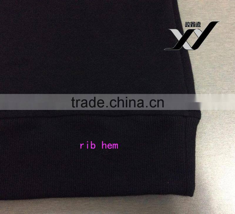 2014 NEW YORK printing black women long sleeve cotton sweatshirt