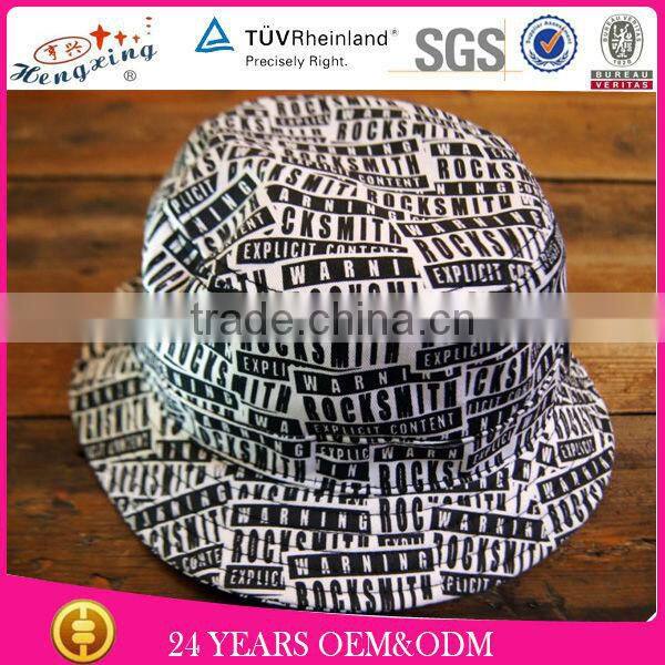 Wholesale Design Your Own Cool Custom Fishing Bucket Hat With String