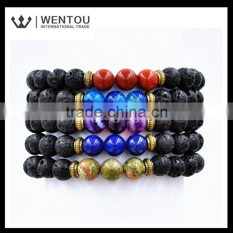 New designs Hot sale Lava Beads Bracelet