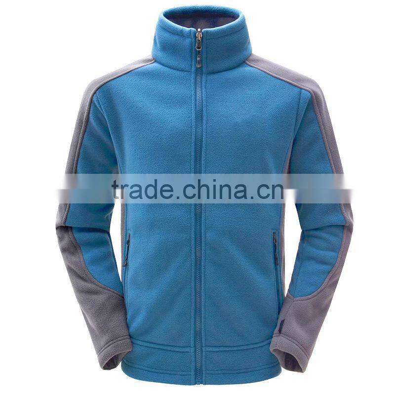 2017 Custom 100% polyester polar fleece jacket