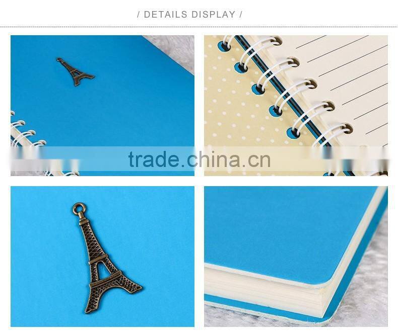 32K/18K PP cover planner cheap spiral notebook custom ,student notebook printing