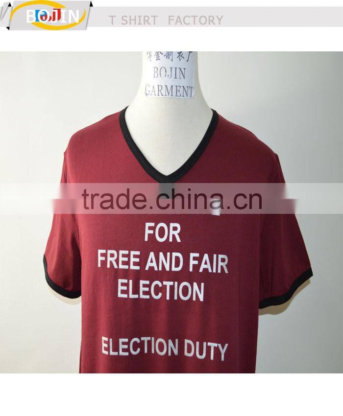 HOT!!!100%cotton advertising campaign t-shirt can add your logo
