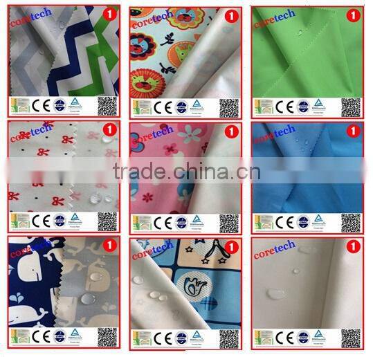 High quality Print pul waterproof fabric for nappies factory