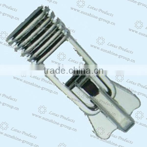 Auto lock zipper slider for bag