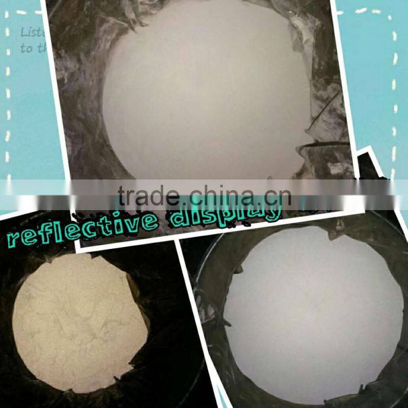 High light 3M reflective Powder / glow in the dark silk screen printing ink Reflective glass beads pigment