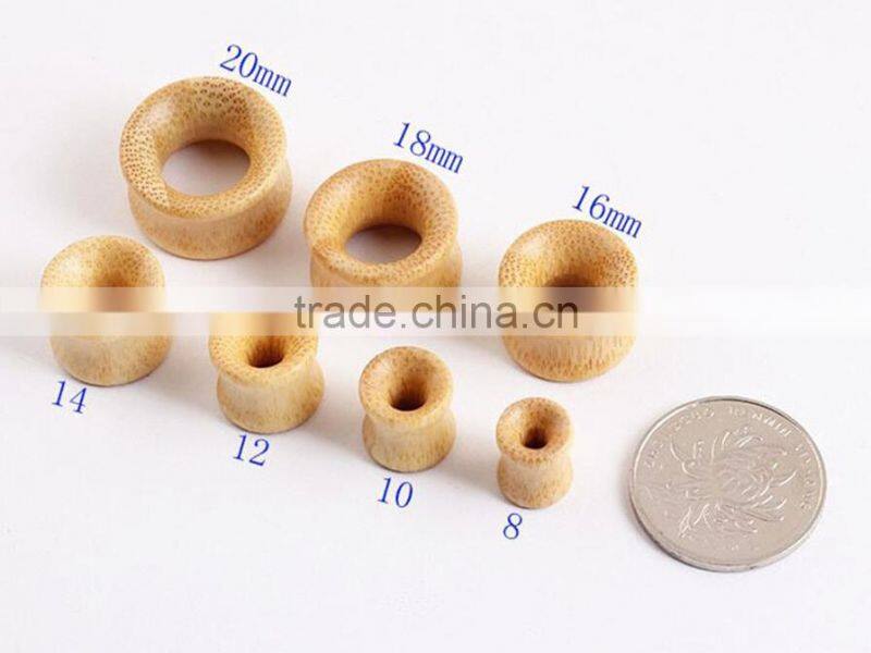wooden ear plug /ear expander/ear flesh tunnel body jewelry WD015