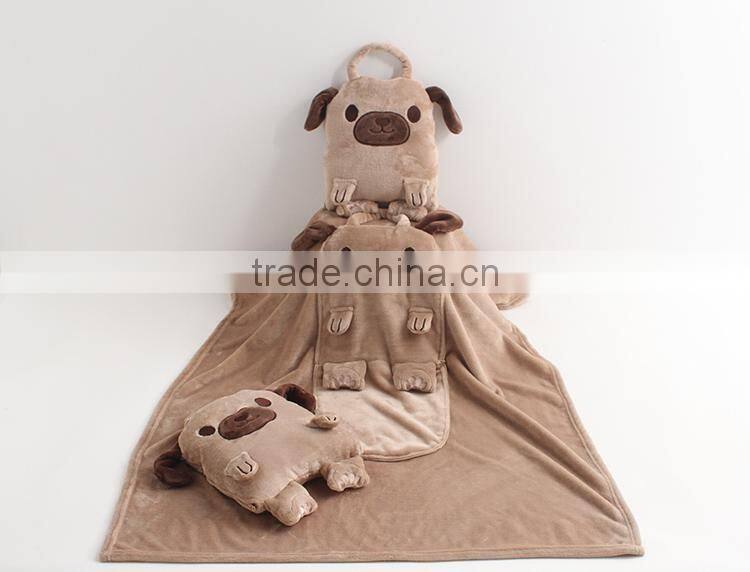Custom comfortable and safe baby blanket animal baby blanket toys