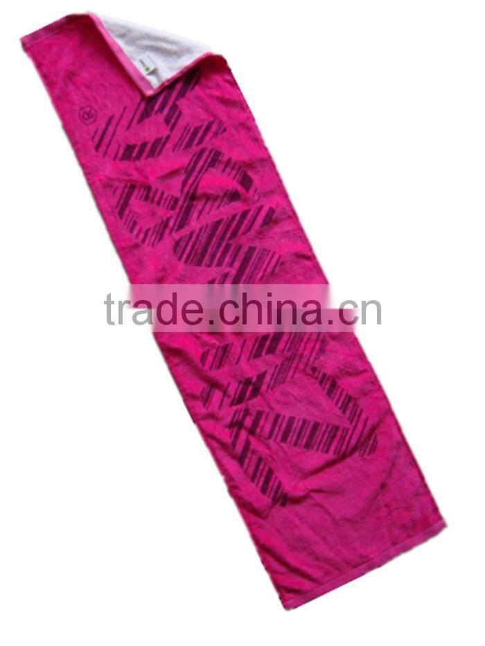 cotton printed soft sweat sport towel