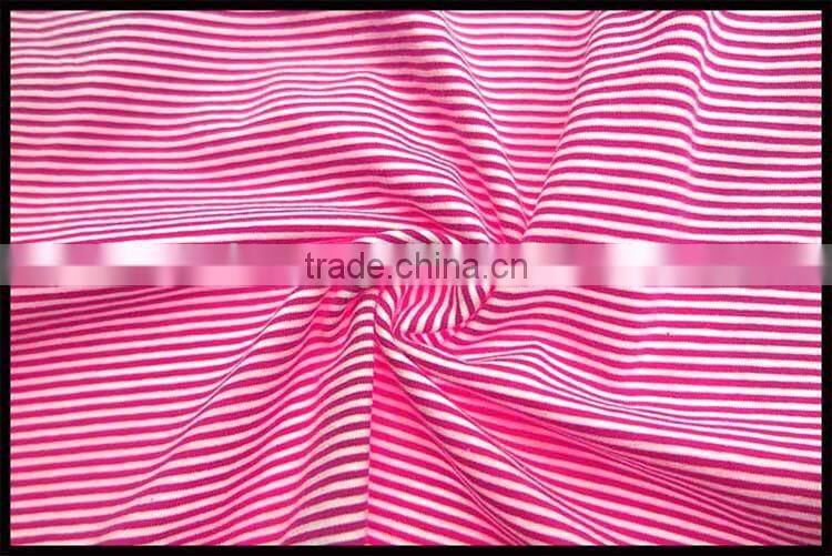 T056-3545RR OEM Stripe T Shirt Dress Raspberry