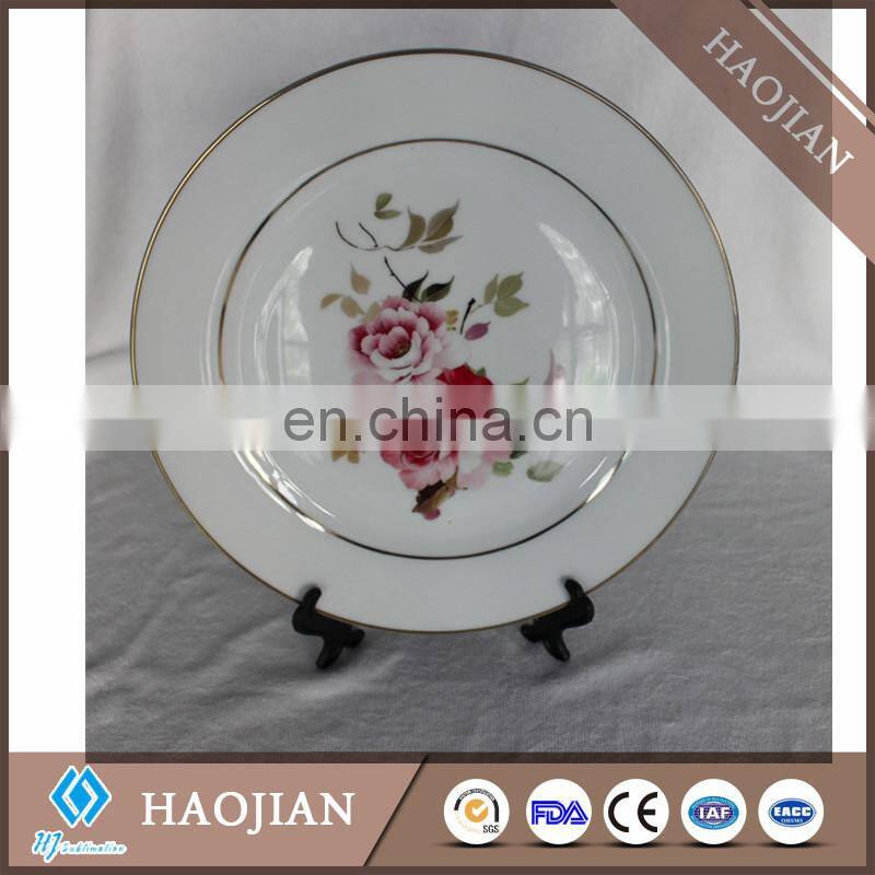 alibaba china factory price sublimation blank ceramic dishes