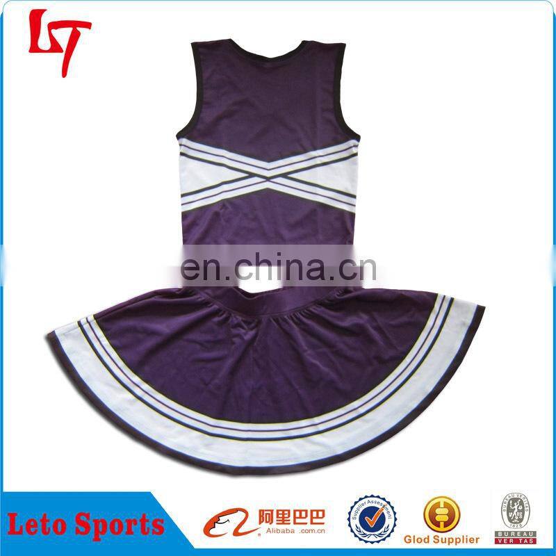Wholesale 100% polyester custom team cheerleading jersey