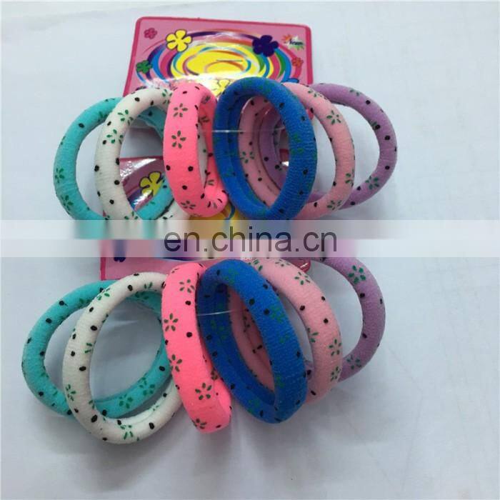 Hot Sale Hair wear For Women Elastic Hair bands with printed