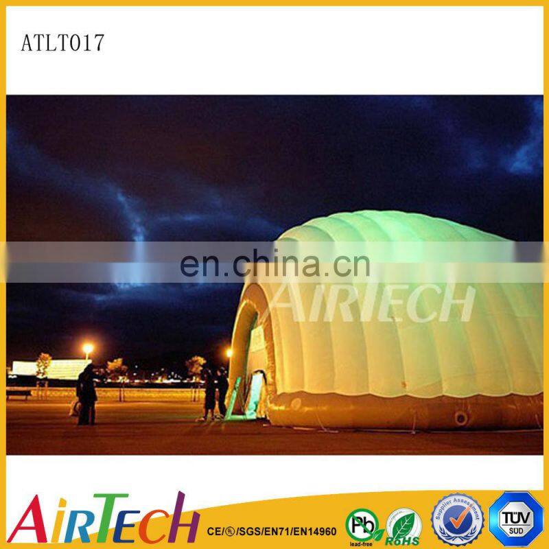 High quality party dome tent lighting inflatable tent,Big dome tent for Advertising
