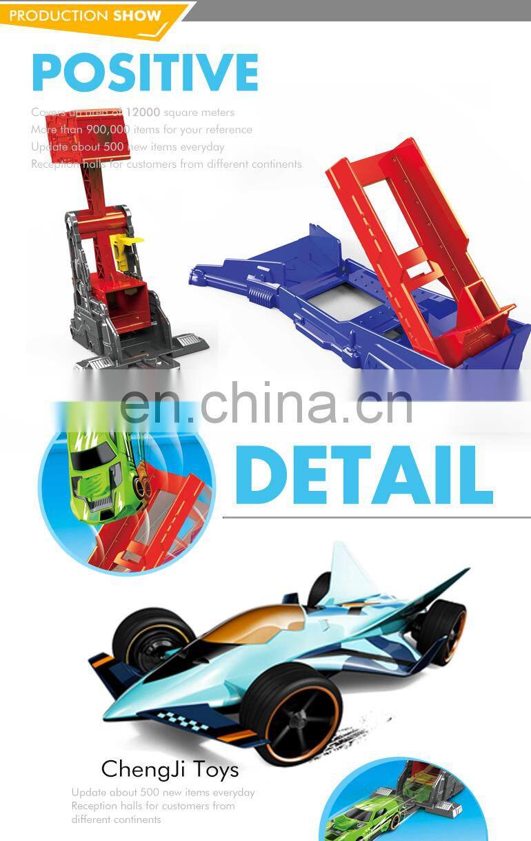 Funny cheap smart track car kits toys diecast models