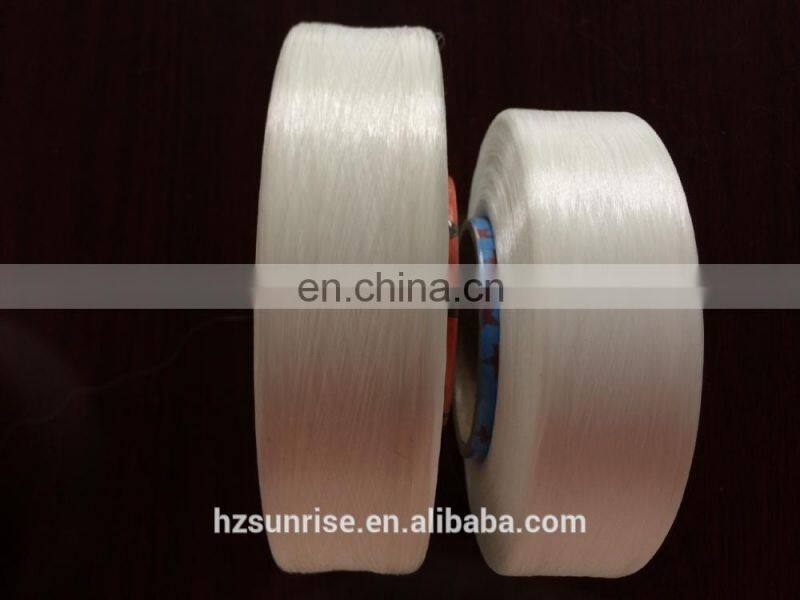 AA grade spandex yarn 40D clear for chair cover weeding dress fabric