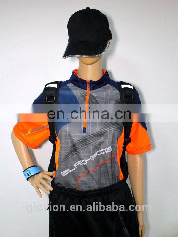 New design USB led light backpack for knight