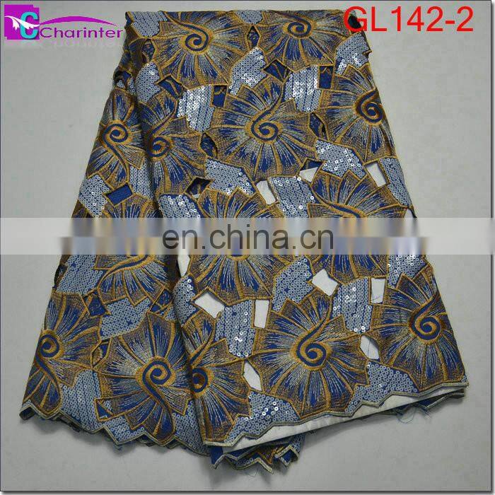 organza guipure lace fabric GL142