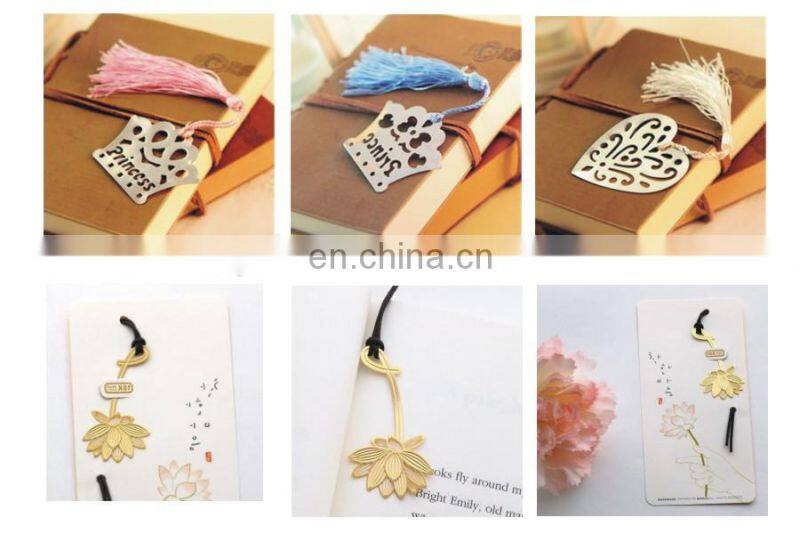 2014 New Style Nice Gold Flower bookmark wholesale