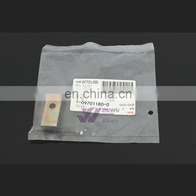 1-09701180-0 Fuel Injection Pipe Clip For SH4503B 6UZ1 JiuwuPower Genuine Parts