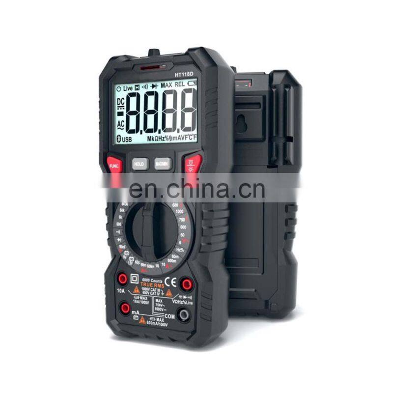 Battery Test Multimeter With Voltage Detector Function/manual Range Digital Avometer