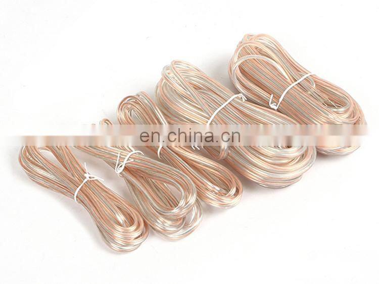 12 18 20 AWG Audio line 2 4 6 8 core conductor using 99.99% high purity OFC oxygen free copper Speaker Cable
