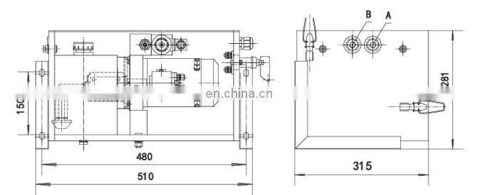 Vehicle Tail Gate Hydraulic Power Units