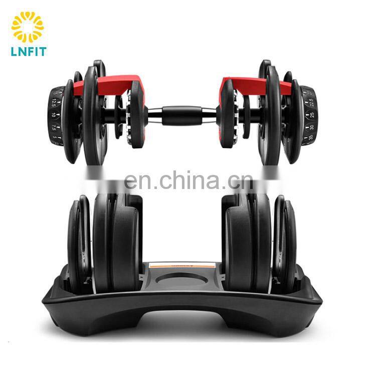 Good Sale Customer Logo 5lb New Adjustable Dumbbell 52lb 90lb Used Dumbbells For Sale