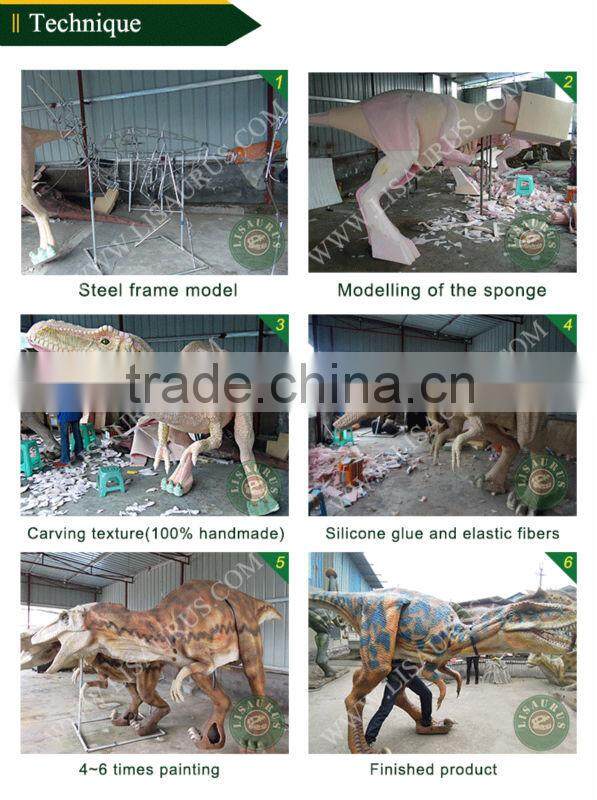 Lisaurus-C-2016 Best quality promotion price dinosaur costume for adult performance