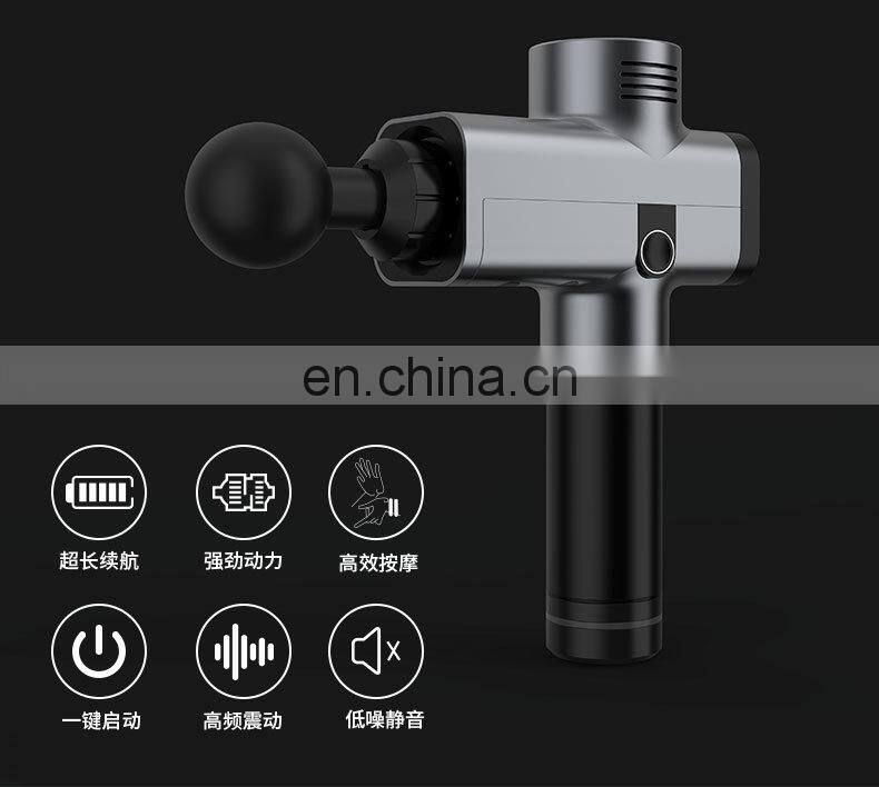 Hot Product Portable 24V Body Relax Cordless Sports Vibration Fascia Muscle Massage Gun