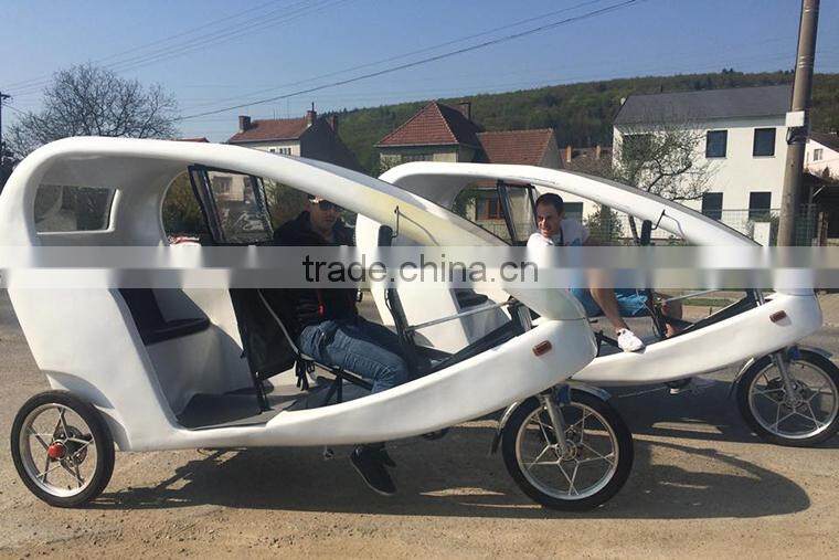 Travelling electric rickshaw for passenger