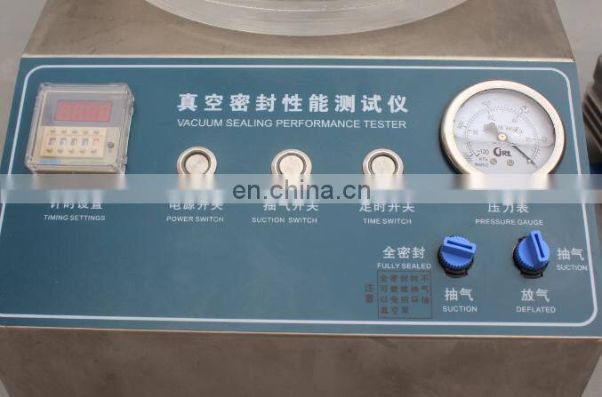 10 years manufacturer Sealed package vacuum leak tester
