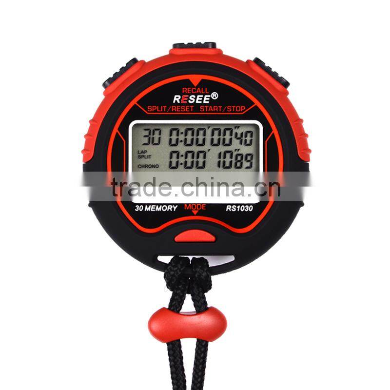 2014 New design custom analog stopwatch ,waterproof stopwatch,sports stopwatch